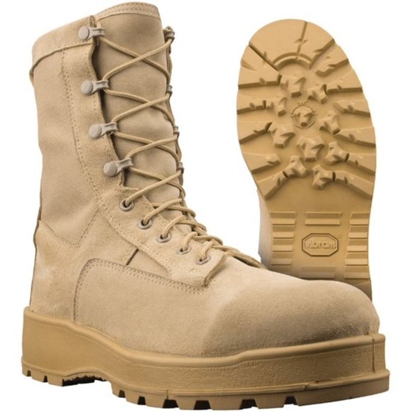 Altama Shoes Altama Vibram Goretex Waterproof Temperate Weather Army Combat Boot Desert Tan